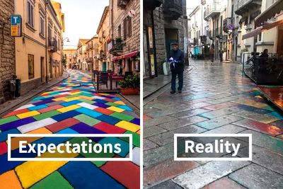 73 Comparisons Of What Famous Travel Locations Actually Look Like In Real Life