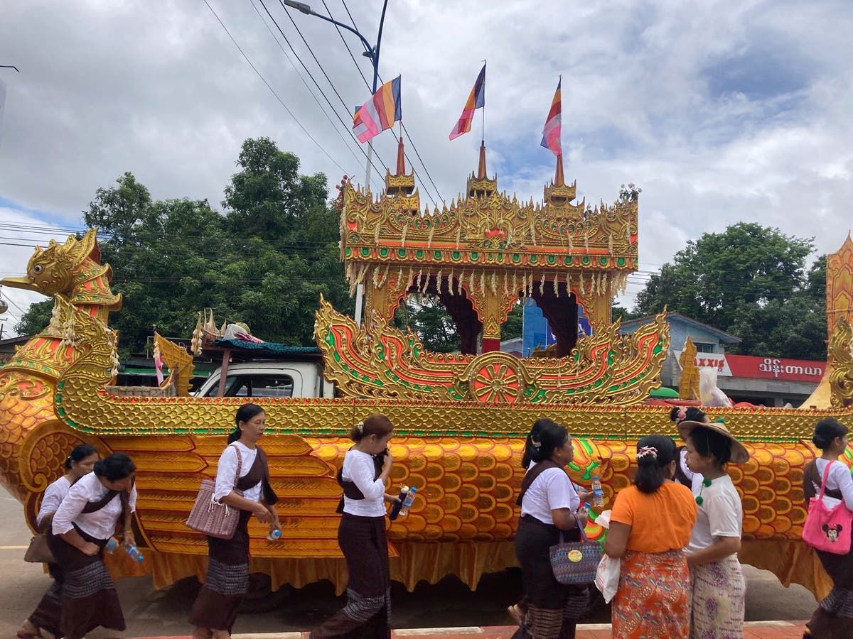 Funeral For Monk Shot By Soldiers Highlights Myanmar…