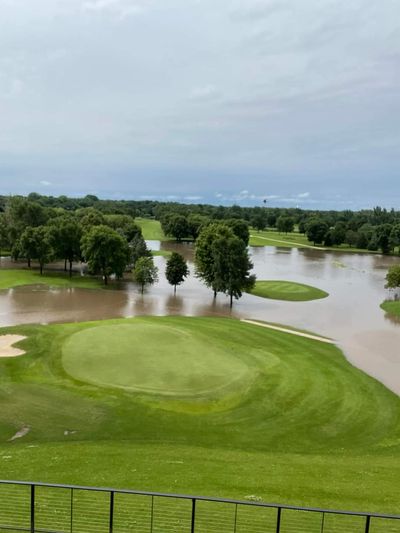 Historic flooding has shut down this South Dakota public golf course