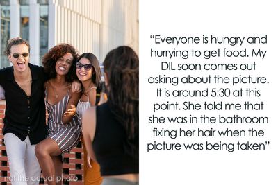 DIL Misses Being In Family Pic While In Bathroom, Husband Doesn’t Speak Up Despite Mom Asking Twice