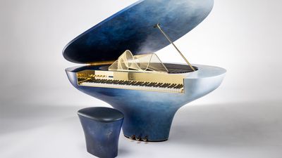 Based Upon's sculptural piano is a 'functional canvas' for creativity and smooth acoustics