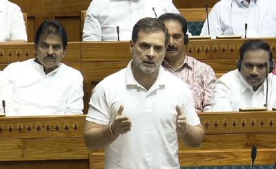 LS adjourned as opposition pushes for discussion on NEET, Rahul Gandhi leads charge