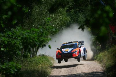 WRC Poland: Rally leader Tanak crashes out, Mikkelsen leads from debutant Sesks