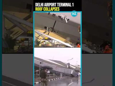 One dead and eight injured as roof collapses at New Delhi airport during monsoon rains