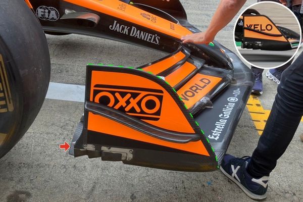 McLaren brings new front wing to boost F1 fight…