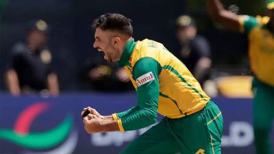 South African Keshav Maharaj's spot on prediction during IPL for T20 World Cup final. Watch