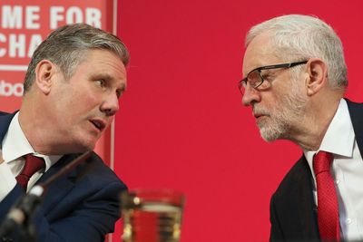 Corbyn accuses Starmer of ‘not being honest about the past’ after criticism of 2019 campaign