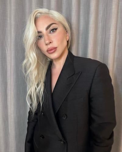 Lady Gaga Stuns In Edgy Black Coat Photoshoot On Instagram