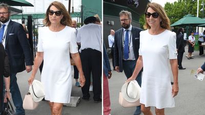 Carole Middleton’s white mini dress look at Wimbledon proved this tricky length can look so elegant