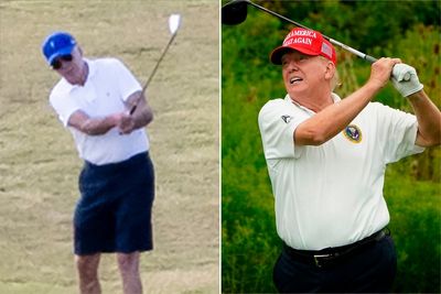 Biden and Trump clashed over golf at debate – but who really is the best golfer?