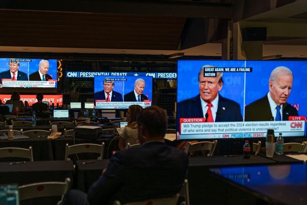 ‘10 minutes to destroy a presidency’: how US and global media reviewed the Biden-Trump debate