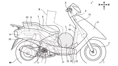 Weirdly, This Honda Scooter Patent Has a Car-Like Gas Pedal