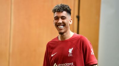 Robert Firmino sends football world into meltdown after posing in a Premier League kit - that isn't Liverpool's