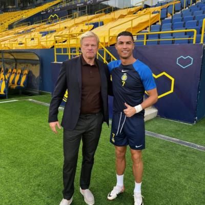 Iconic Moment: Oliver Kahn And Ronaldo Captured In Photo