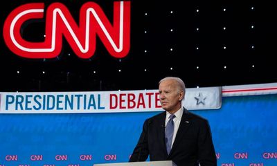 The only silver lining to Biden’s painful performance? US voters had already made up their minds