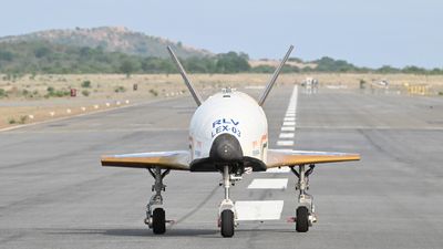 Watch India's reusable space plane prototype ace its final landing test (video)