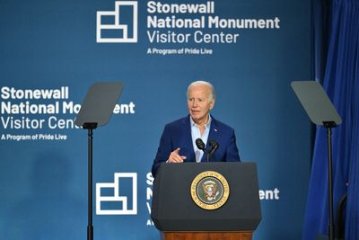 Biden dedicates LGBTQ+ visitor center