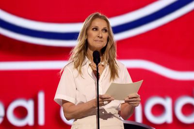 Celine Dion made a dramatic NHL Draft appearance to announce Canadiens selection