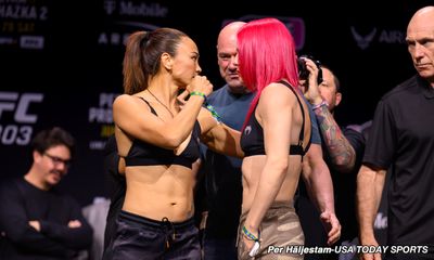 Photos: UFC 303 ceremonial weigh-ins and faceoffs