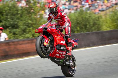 MotoGP Dutch GP: Bagnaia takes dominant sprint win, Marquez crashes