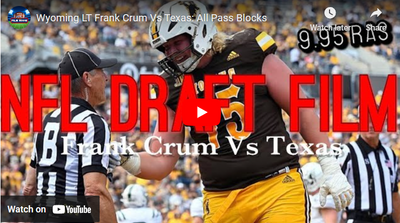 Check out this film of new Broncos OT Frank Crum