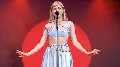 “A modern Norwegian echo of the great Kate Bush.” Aurora casts her wild, whimsical magic over Glastonbury with a faultless sunset performance