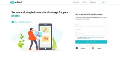 pCloud cloud storage review