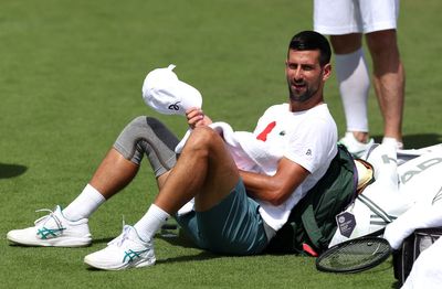 Novak Djokovic gives fitness update after practice session at Wimbledon