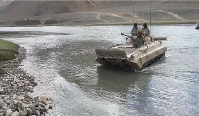 Ladakh: Army Tank swept into river near LAC, five personnel drowned