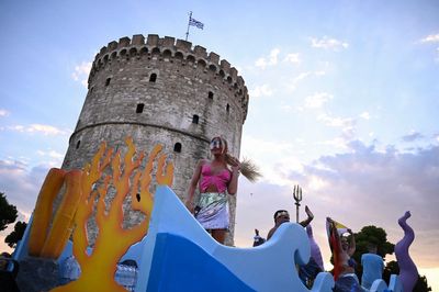 Thousands attend annual EuroPride parade in Greek city of Thessaloniki amid heavy police presence