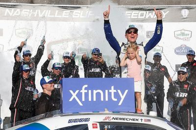 NASCAR Xfinity Nashville: Nemechek wins in race defined by brutal heat