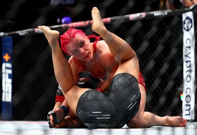 Gillian Robertson def. Michelle Waterson-Gomez at UFC 303: Best photos