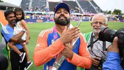 'Yehi toh khel hai...': Rohit Sharma's hilarious reply to scribe after T20 World Cup title victory against South Africa - Watch