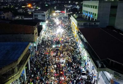 Venezuela Opposition Hold Defiant Rally One Month Before Election