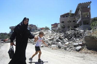 Fighting Rages In Gaza City's Shujaiya For Fourth Day