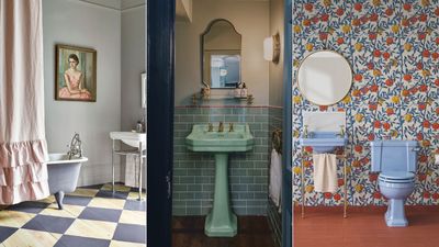 Colorful bathroom suites are making a comeback – 5 ways to style these retro fixtures in any scheme