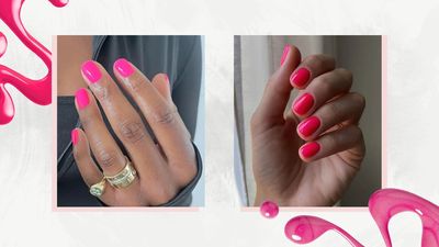 Hot pink nails are making a comeback for summer - here's how to wear the juicy hue