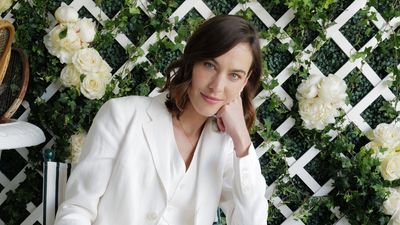 Alexa Chung's tailored shorts and crisp white suit jacket for Wimbledon is still stuck in our minds