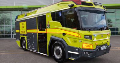 First hybrid electric firetruck in southern hemisphere - but ACT hardly uses it
