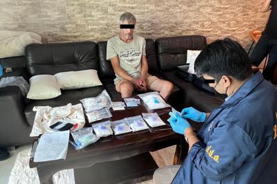 Russian arrested in Hua Hin with drugs