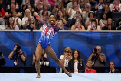 Simone Biles Books Paris Olympics Berth With US Gymnastics Trials All-around Win