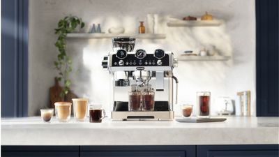 I tried De'Longhi's most premium manual espresso machine for a month — here's what I thought