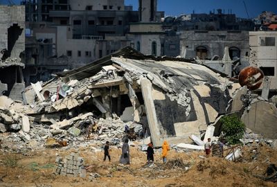 Israel Strikes Gaza As Militants Claim Rocket Barrage