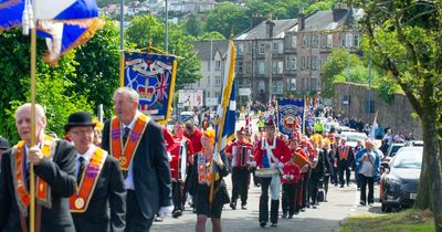 Parts of Gourock left at standstill as Orange walk parades through town