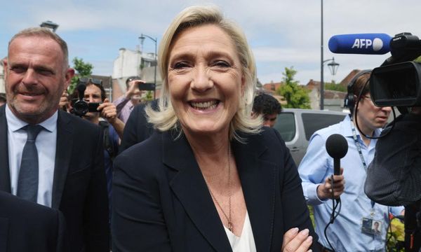 First Thing: Far right wins big in first round of French election