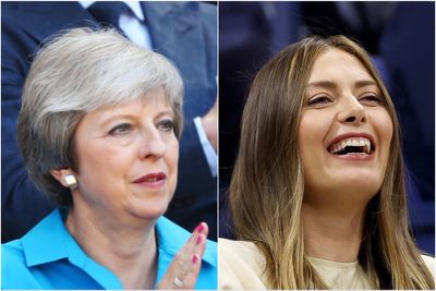 From Theresa May to Maria Sharapova: Who’s who in the Royal Box on Wimbledon day three?