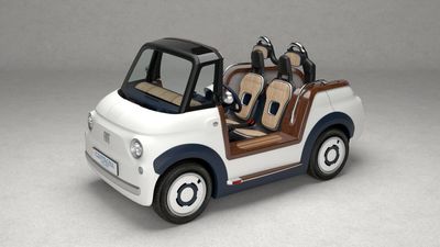 Get beach-ready with this delightful take on the new Fiat Topolino