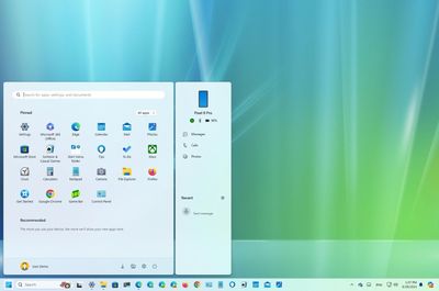 Windows 11's new Start menu sidebar for Phone Link is unnecessary and only adds more clutter