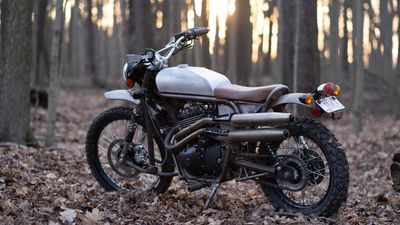 Here's The Janus Gryffin 450, a Killer-Looking '50s Style Scrambler