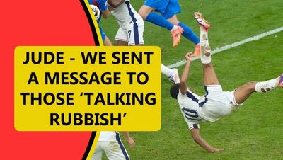 UEFA investigate Jude Bellingham gesture after England equaliser against Slovakia